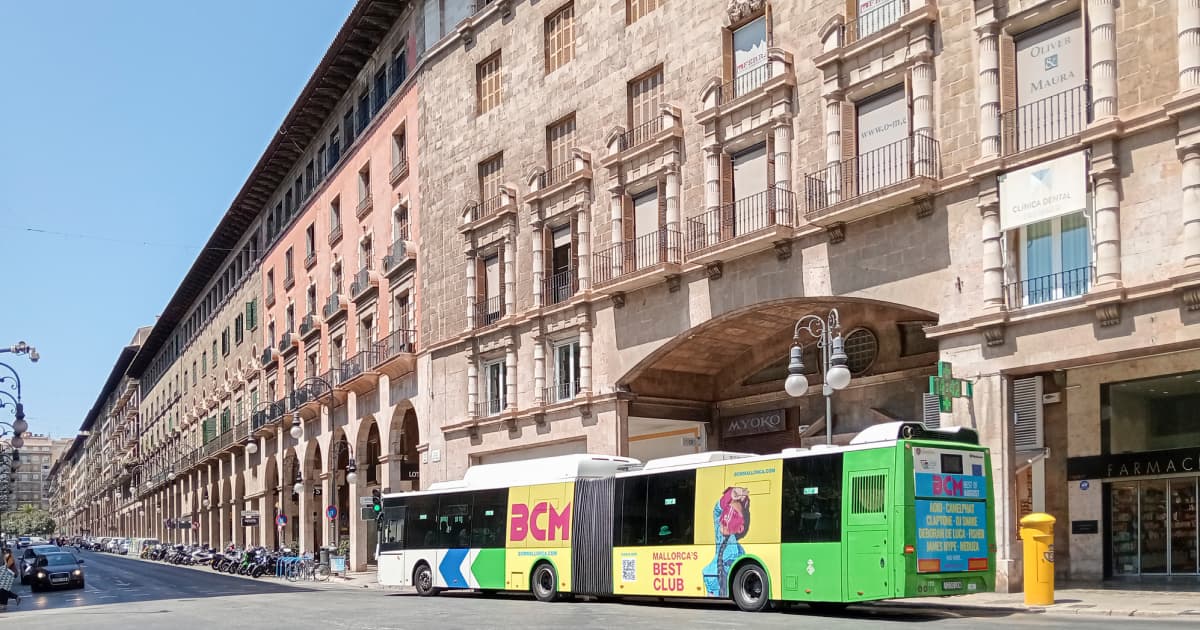 Así puedes llegar al Aeropuerto de Palma en transporte público 